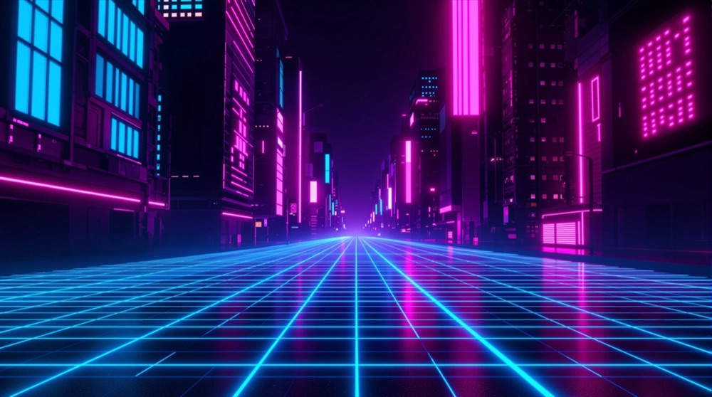 Neon City — Welt-Artwork